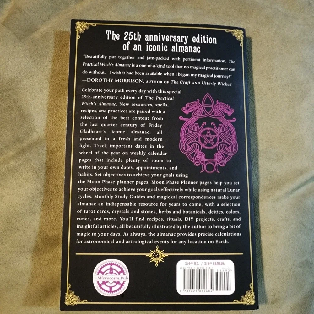 Practical Witch's Almanac 2022: 25th Anniversary Edition by Gladheart,‎ Friday